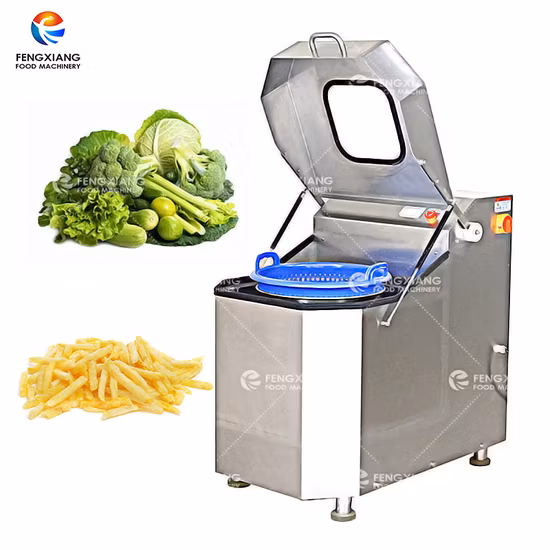 Disidratatore centrifugo per patatine fritte per disidratazione delle patate di manioca vegetale